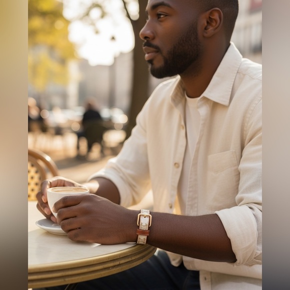 Celine Maillon Triomophe Leather Bracelet (Unisex) - Picture 8 of 8